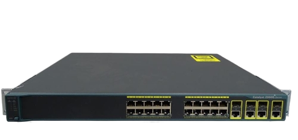 Cisco Catalyst WS-C2960G-24TC-L Ethernet Switch - 24 Porte - 24 x 10/100/1000 Base-T - 4 Slot SFP Dual-Purpose - Livello 2 Non-PoE