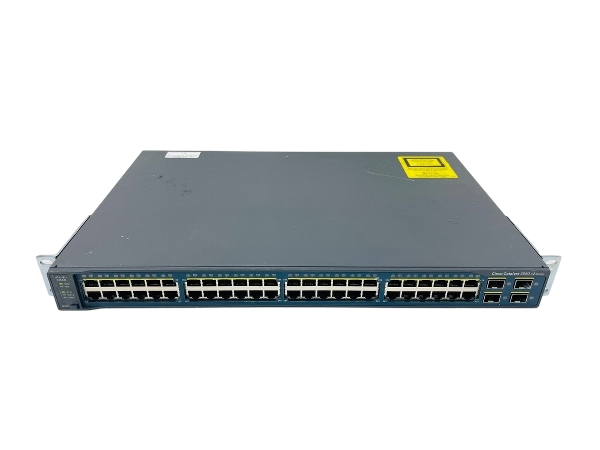 Cisco Catalyst WS-C3560V2-48TS-S Ethernet Switch - 48 Porte - 48 x 10/100 Base-T - Slot SFP Uplink - Routing Livello 3 (L3) Non-PoE