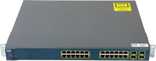 Cisco Catalyst WS-C3560G-24TS-S Ethernet Switch - 24 Porte - 24 x 10/100/1000 Base-T - 4 Slot SFP Dedicati - Routing Livello 3 (L3) Non-PoE